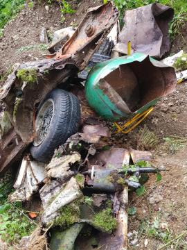 Sanacija črnega odlagališča – Banova jama 041